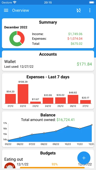 Fast Budget - Kostenmanager