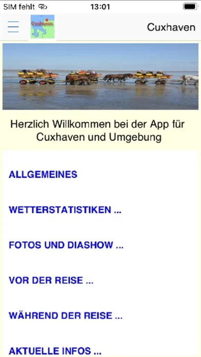 Cuxhaven App für den Urlaub