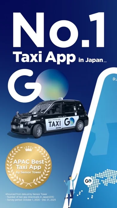 GO / Taxi app for Japan visit
