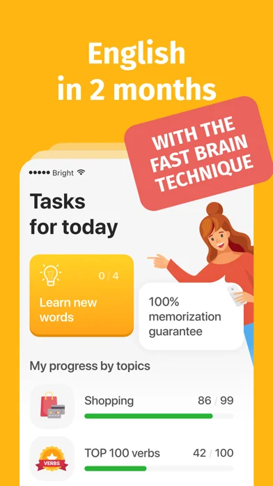 Bright - English for beginners