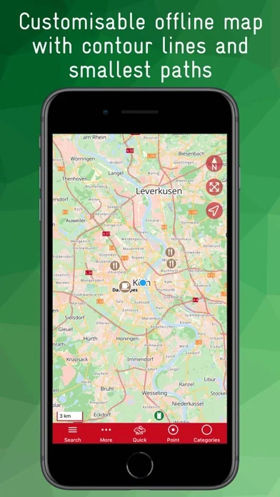 Köln Offline Karte