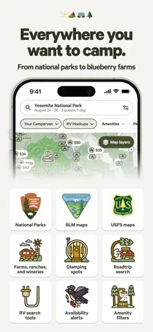 Hipcamp: Camping & Glamping