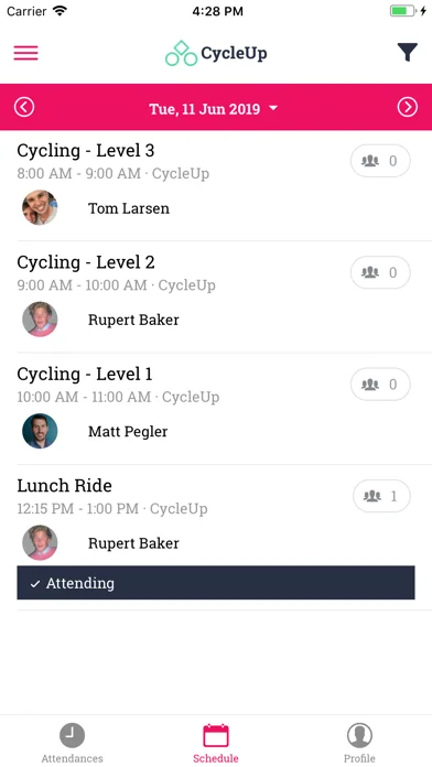 TeamUp Members