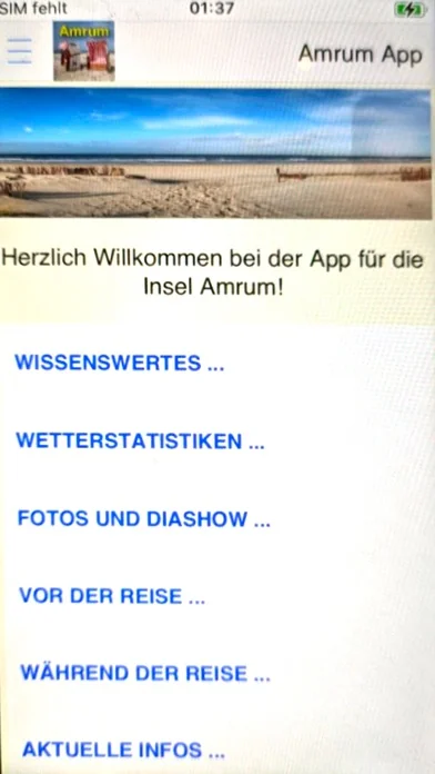 Amrum Urlaubs App