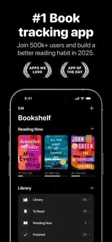 Bookshelf: Bücher Tracken