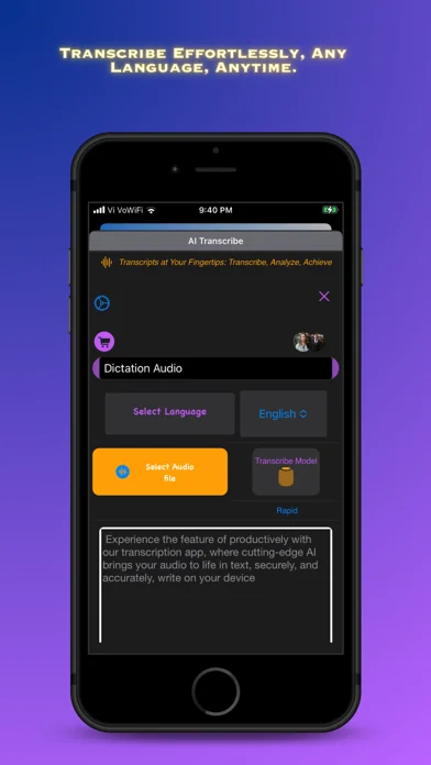 AI Transcribe  Audio, Video