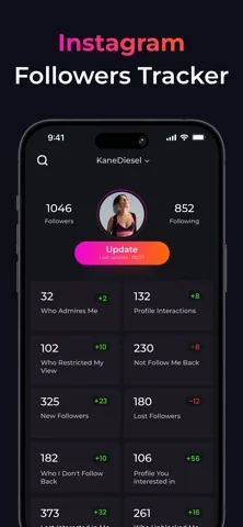 Reports für Followers Tracker+