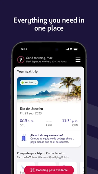LATAM: Flights, Hotels, Cars