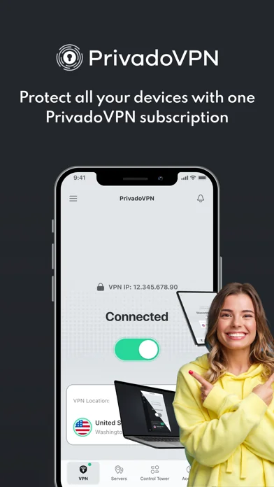 PrivadoVPN Fast VPN and Proxy screenshot 3