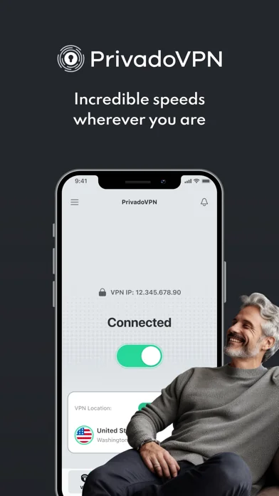 PrivadoVPN Fast VPN and Proxy screenshot 4