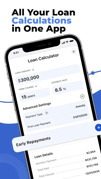 Loan Calculator: Mortgage, Car