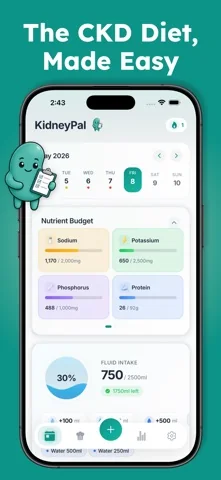 Nieren-Diät Tracker KidneyPal