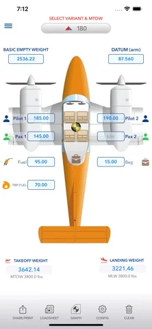 PA44 W&B mobile