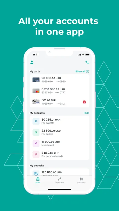 Pivdenny Online мобільний банк