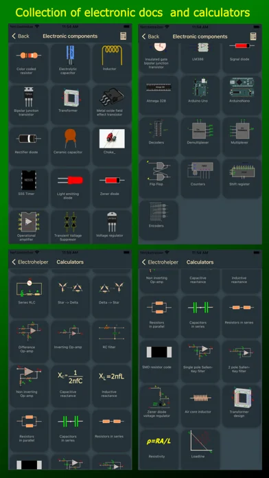 Electronics docs & calculators