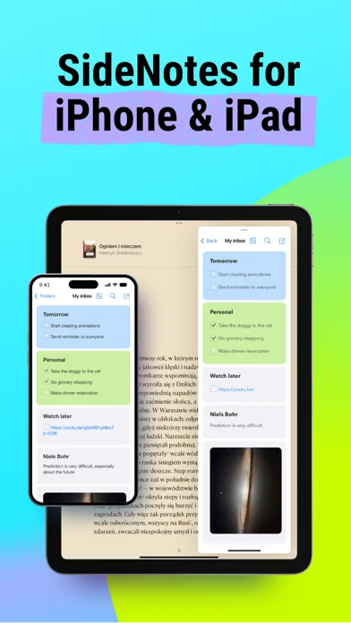 SideNotes Mobile