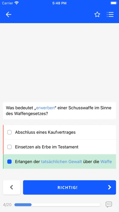 Waffensachkunde App