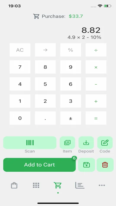 Shopping Budget Einkaufsliste