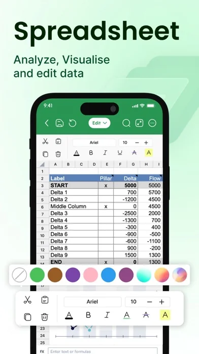Tabellenkalkulation: Edit XLSX