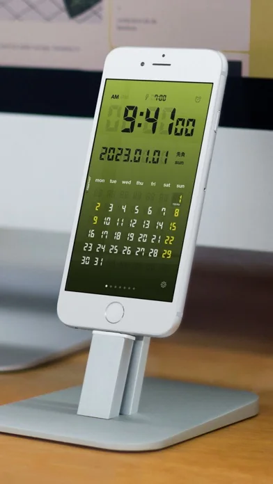 LCD Clock - Clock & Calendar