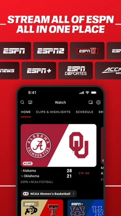 ESPN: Live Sports & Scores