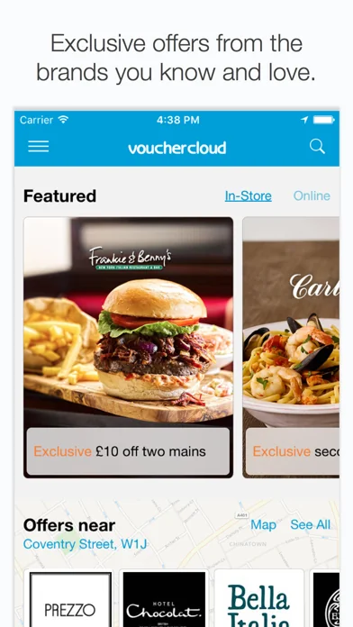 vouchercloud: vouchers offers