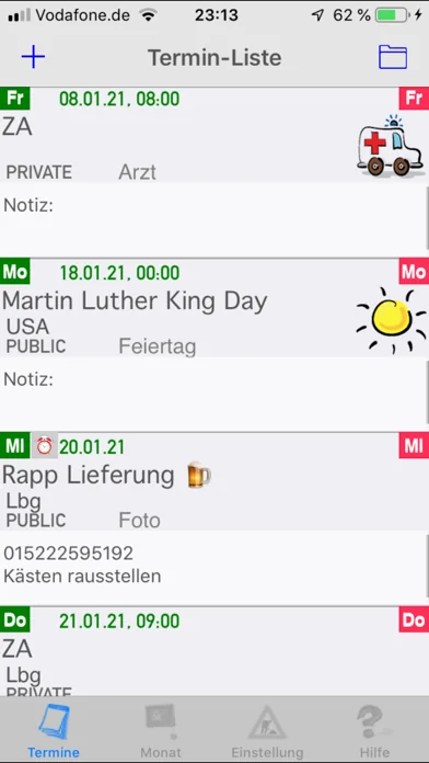 Termin-Kalender