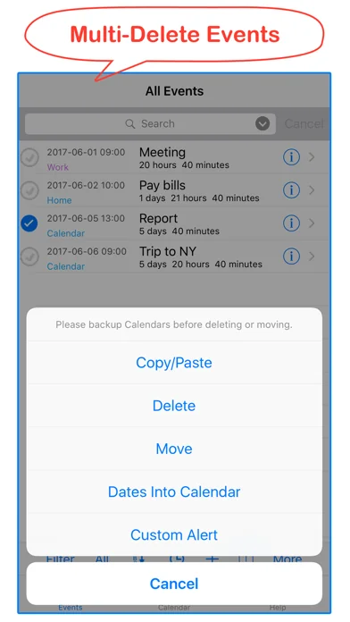 Calendar Tools (Kalender)