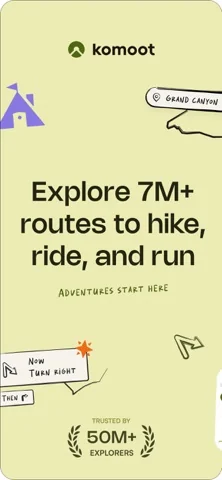 komoot - hike, bike & run