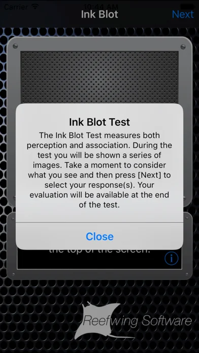 Ink Blot Profile