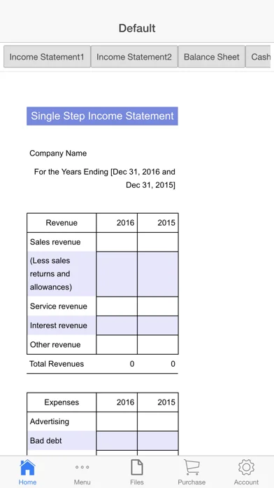 Financial Statements