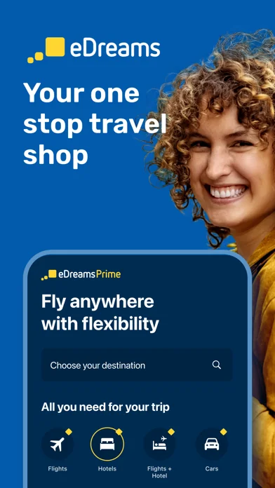 eDreams: Flights, hotels, cars