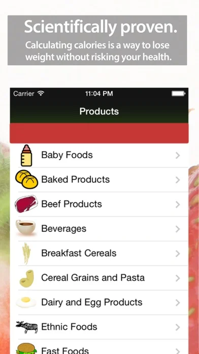 Easy Calorie Counter / Tracker