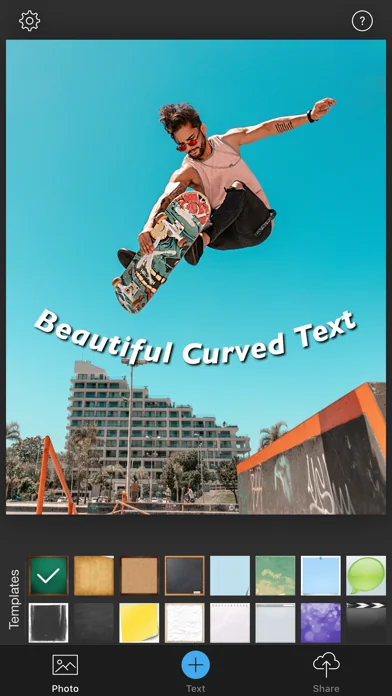 Curved Text