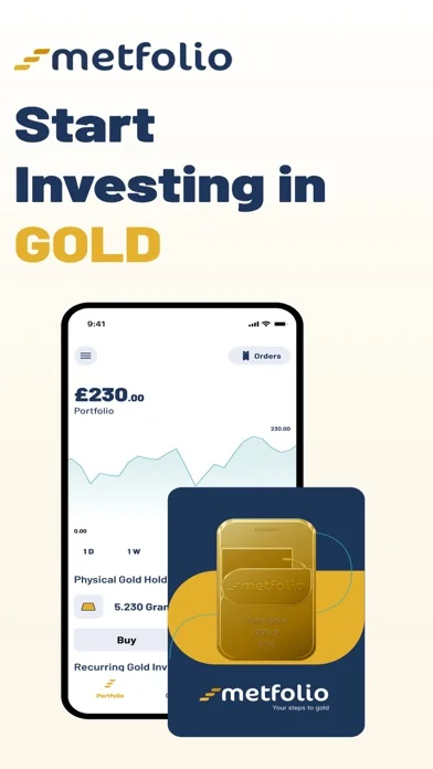 Metfolio: Buy Real Gold