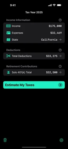 Taxatio - Tax Calculator