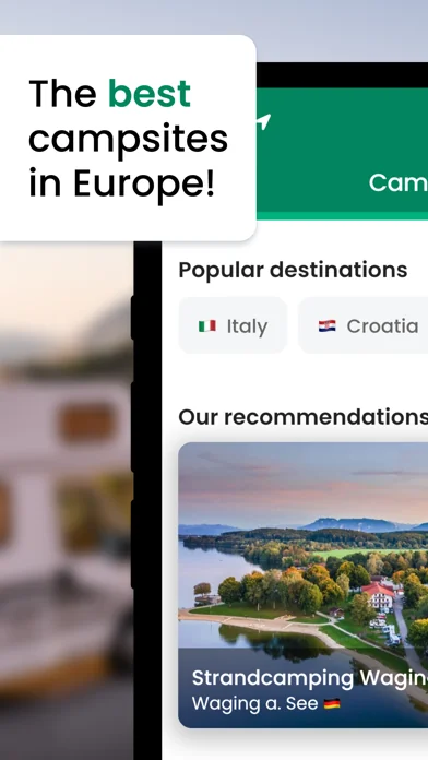 Campsite - Camping in Europa