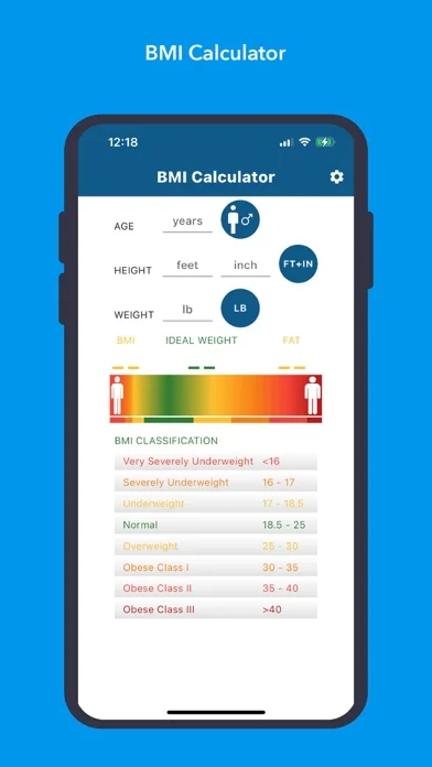 BMI Calculator - Healthy & Fit