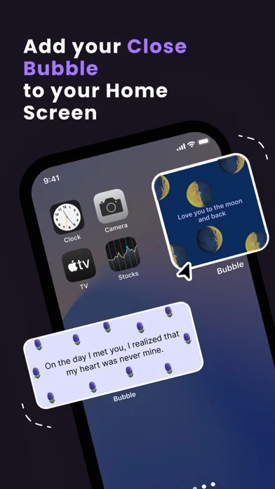 Bubbl Widget