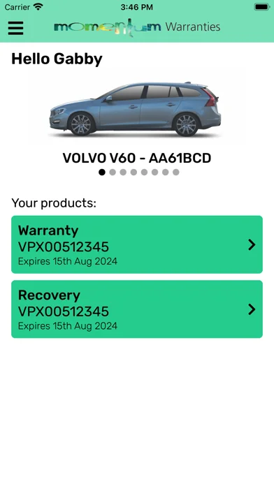 Momentum Warranties