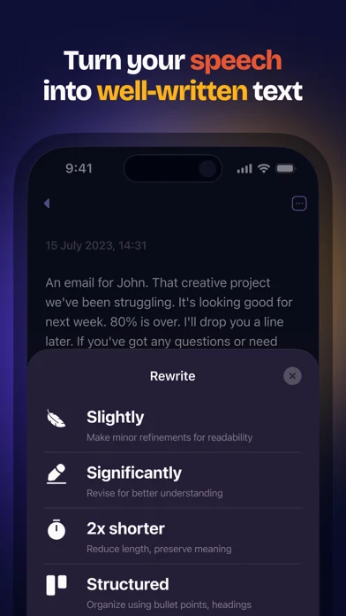 Letterly: AI Note Taker - Memo