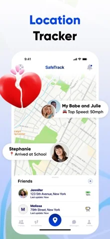 SafeTrack:відстежувач телефона