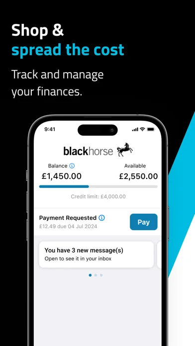 Black Horse FlexPay Mobile App