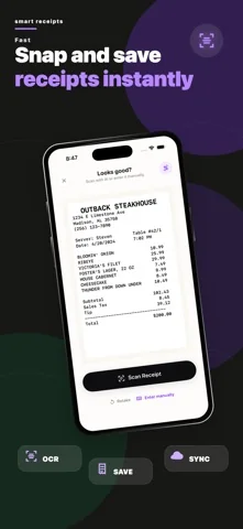 Smart Receipts: Beleg Scan