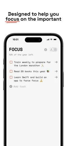 Focus 101: To Do