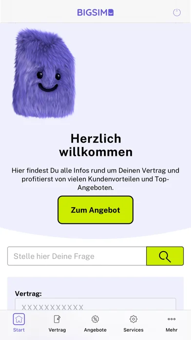 BIGSIM Servicewelt