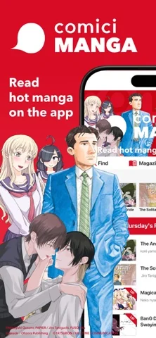 comici MANGA: OfficialMangaApp