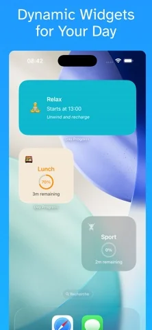 Day Progress Time-Block Widget