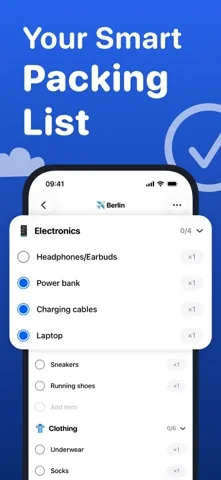 Packo - Packing List Checklist