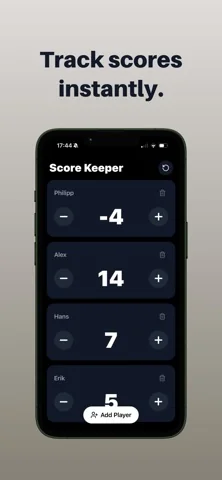 Simple Score Keeper & Counter